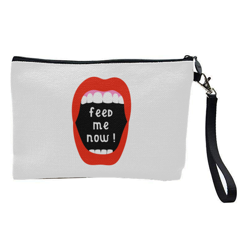 Feed Me Now ! - pretty makeup bag by Adam Regester