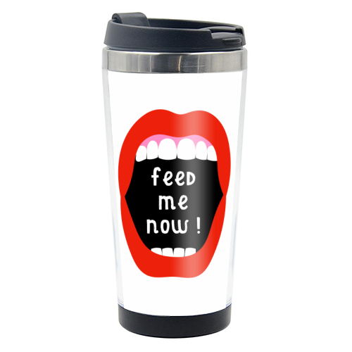 Feed Me Now ! - photo water bottle by Adam Regester