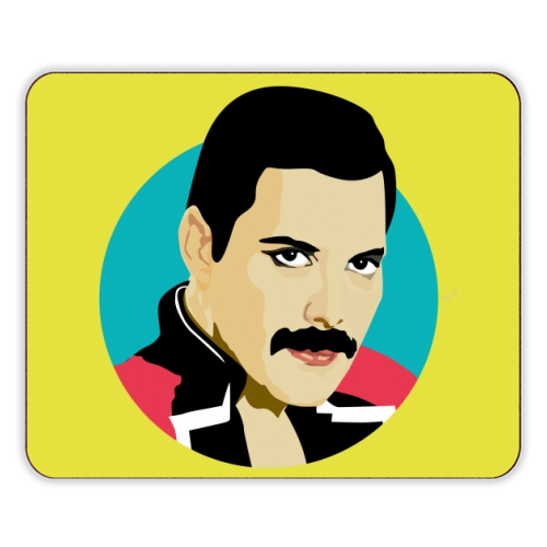 Freddie Mercury - designer placemat by SABI KOZ