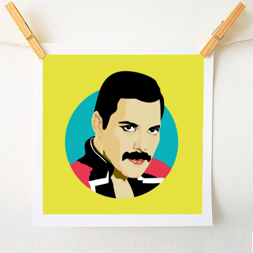 Freddie Mercury - A1 - A4 art print by SABI KOZ