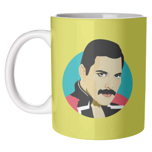Freddie Mercury - unique mug by SABI KOZ
