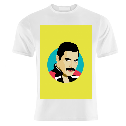 Freddie Mercury - unique t shirt by SABI KOZ