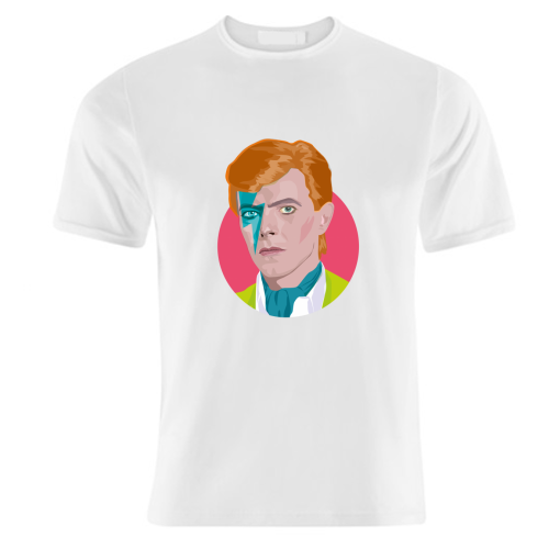 David Bowie - unique t shirt by SABI KOZ