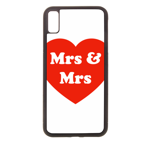 Mrs & Mrs - stylish phone case by Adam Regester