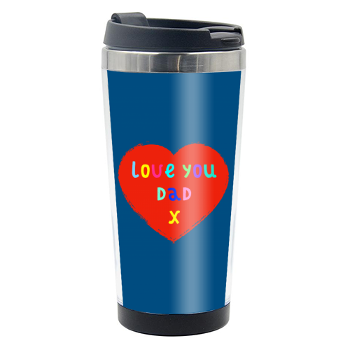 Love You Dad - photo water bottle by Adam Regester