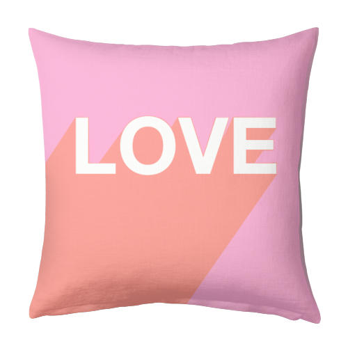 LOVE - designed cushion by Adam Regester