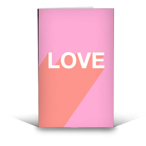 LOVE - funny greeting card by Adam Regester
