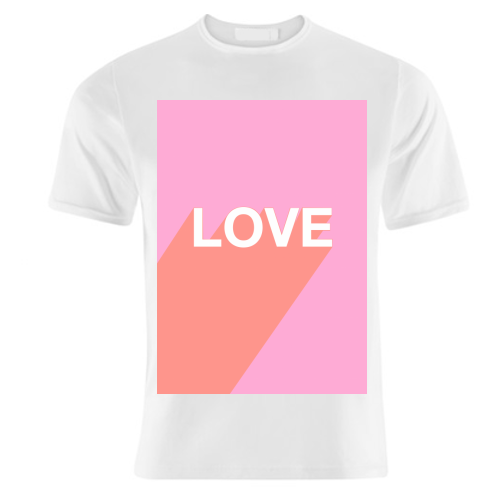 LOVE - unique t shirt by Adam Regester
