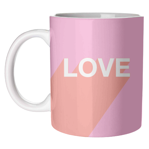 LOVE - unique mug by Adam Regester
