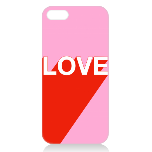 The Word Is Love - unique phone case by Adam Regester