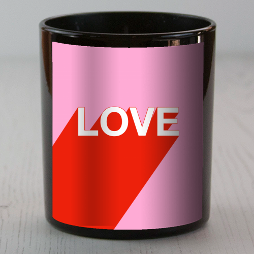 The Word Is Love - scented candle by Adam Regester
