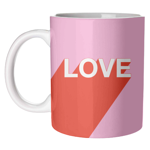 The Word Is Love - unique mug by Adam Regester