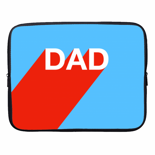 DAD - designer laptop sleeve by Adam Regester