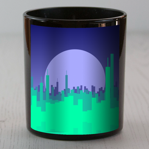 Vibrant Cityscape - scented candle by Kaleiope Studio