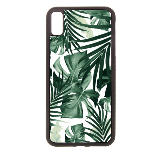 Tropical Jungle Leaves Pattern #4 #tropical #decor #art - stylish phone case by Anita Bella Jantz