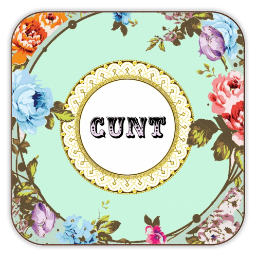 See You Next Tuesday - personalised beer coaster by Wallace Elizabeth