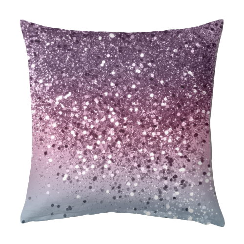 Unicorn Girls Glitter #6 #shiny #pastel #decor #art - designed cushion by Anita Bella Jantz