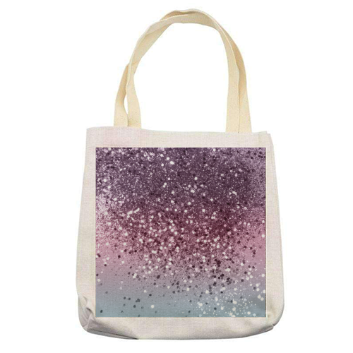 Unicorn Girls Glitter #6 #shiny #pastel #decor #art - printed tote bag by Anita Bella Jantz