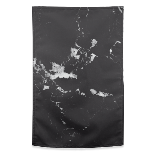 Black Marble #1 #decor #art - funny tea towel by Anita Bella Jantz