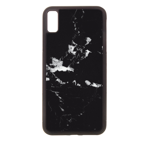 Black Marble #1 #decor #art - stylish phone case by Anita Bella Jantz