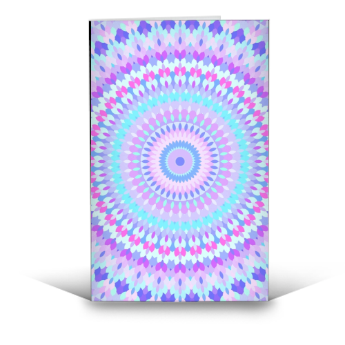 Groovy Kaleidoscope - funny greeting card by Kaleiope Studio