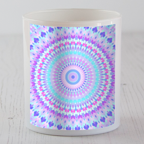 Groovy Kaleidoscope - scented candle by Kaleiope Studio