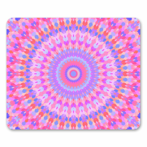 Groovy Kaleidoscope - funny mouse mat by Kaleiope Studio