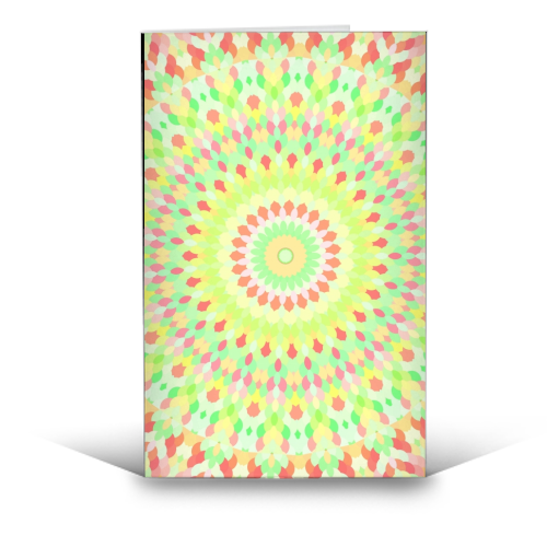 Groovy Kaleidoscope - funny greeting card by Kaleiope Studio