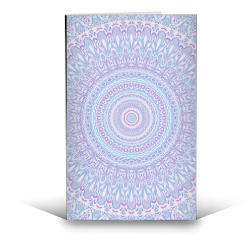Ornate Kaleidoscope - funny greeting card by Kaleiope Studio