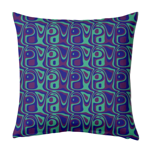 Funky Pattern - designed cushion by Kaleiope Studio