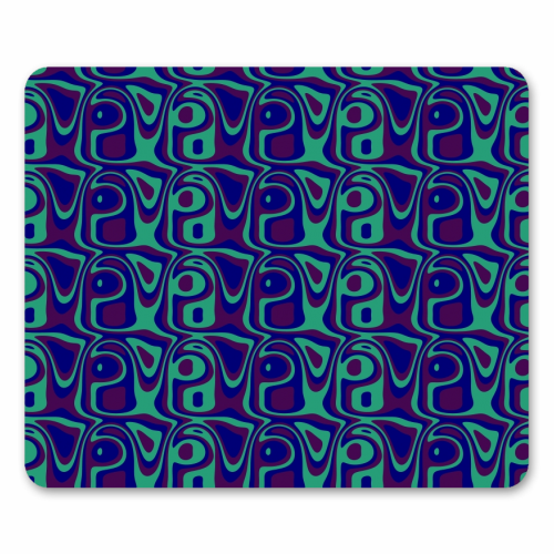 Funky Pattern - funny mouse mat by Kaleiope Studio