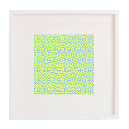 Funky Pattern - framed poster print by Kaleiope Studio