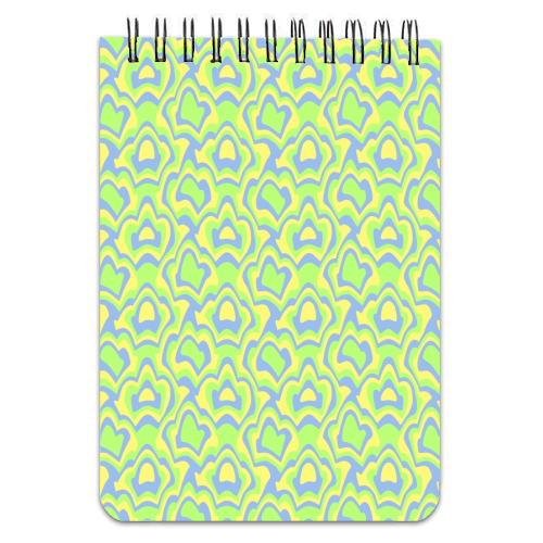 Funky Pattern - personalised A4, A5, A6 notebook by Kaleiope Studio