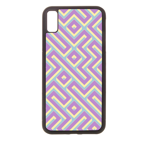 Colorful Maze Pattern - stylish phone case by Kaleiope Studio