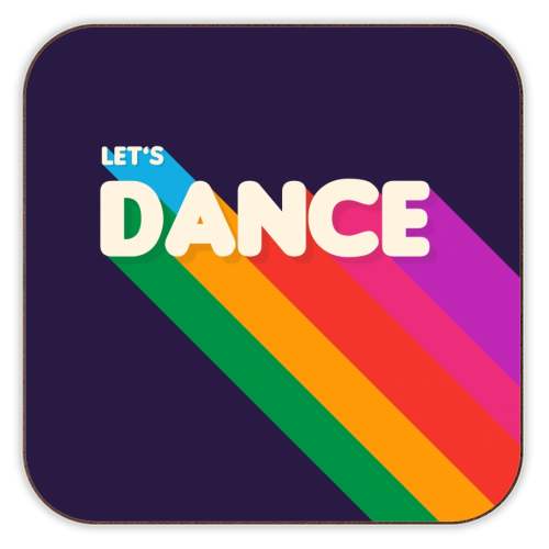 LET"S DANCE - personalised beer coaster by Ania Wieclaw