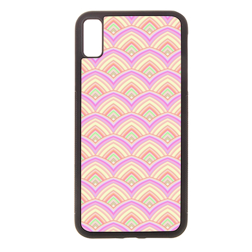 Pastel Scale Pattern - stylish phone case by Kaleiope Studio