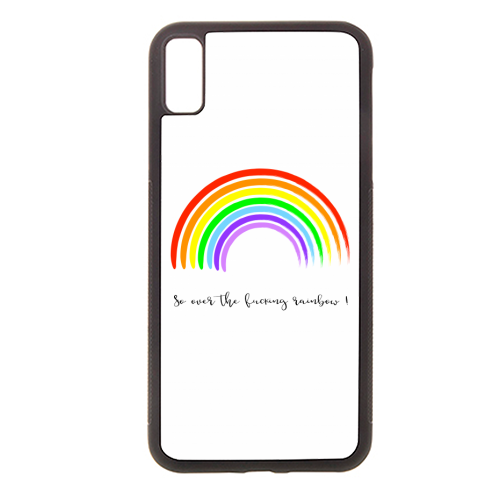 So Over The Fucking Rainbow ! - stylish phone case by Adam Regester