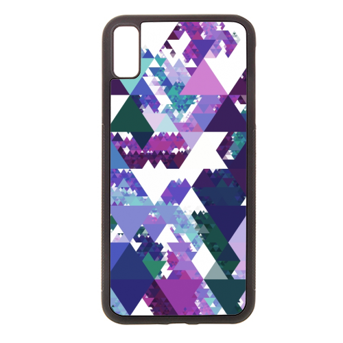Colorful Triangles - stylish phone case by Kaleiope Studio