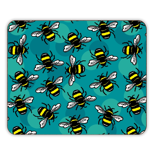 Bumble Bees - designer placemat by Vicky Day