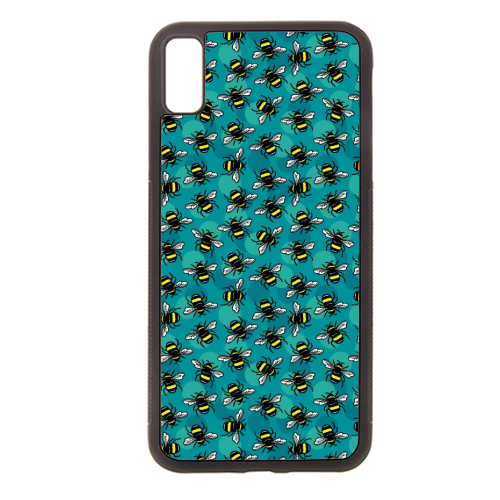 Bumble Bees - stylish phone case by Vicky Day