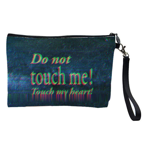 Do not touch me! - pretty makeup bag by DejaReve