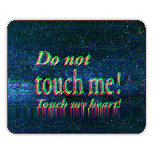 Do not touch me! - designer placemat by DejaReve