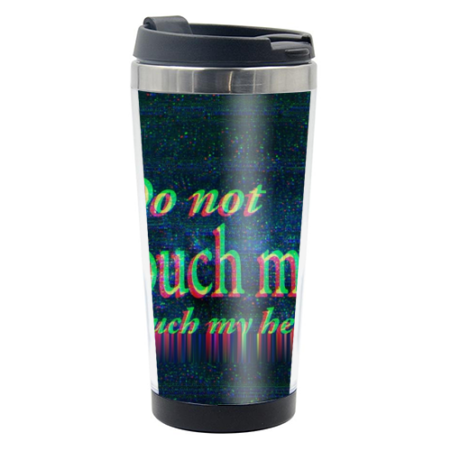 Do not touch me! - photo water bottle by DejaReve