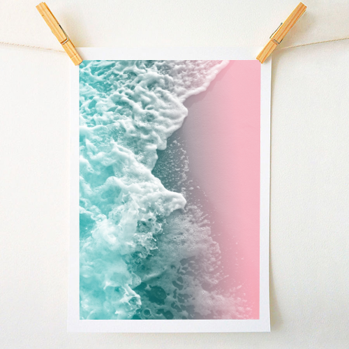 Ocean Beauty #1 #wall #decor #art - A1 - A4 art print by Anita Bella Jantz