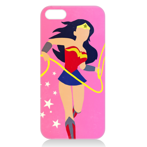 DC Universe - Wonder Woman. - unique phone case by Danny Welch