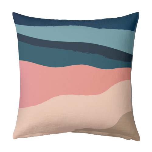 Mountain Range - designed cushion by The Native State