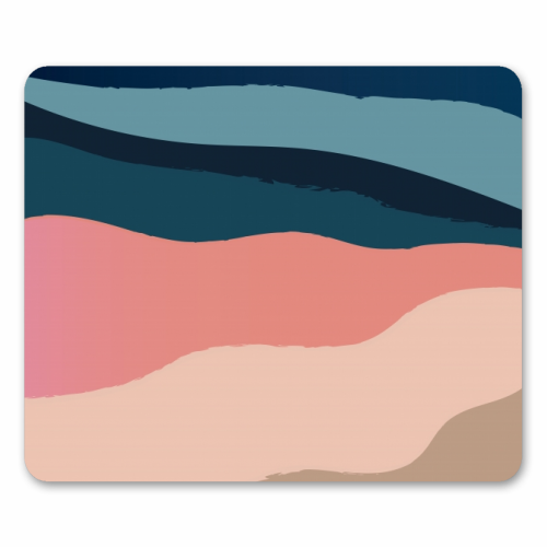 Mountain Range - funny mouse mat by The Native State