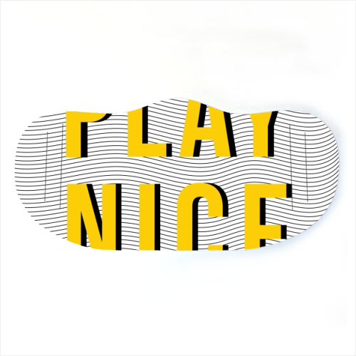 Play Nice - face cover mask by The Native State