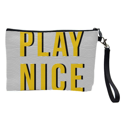 Play Nice - pretty makeup bag by The Native State