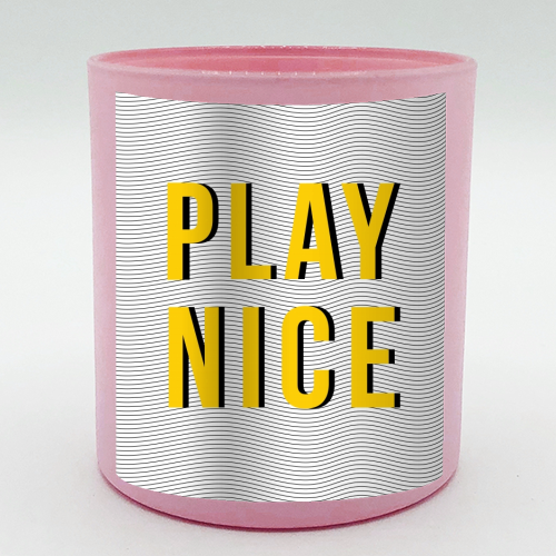 Play Nice - scented candle by The Native State